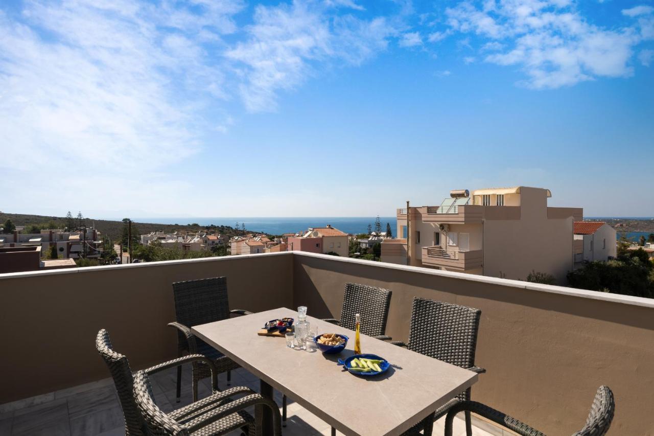 Procris Villas Breathtaking Sea View Kalathas Ngoại thất bức ảnh