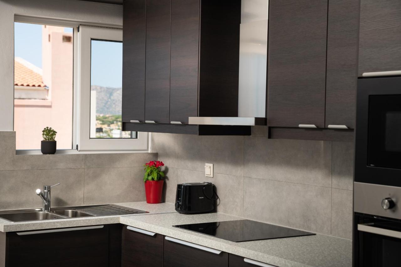 Procris Villas Breathtaking Sea View Kalathas Ngoại thất bức ảnh