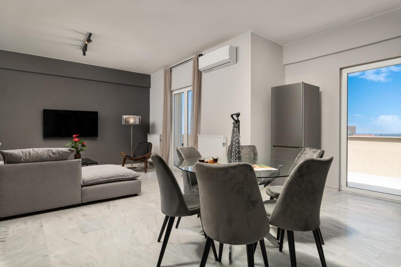 Procris Villas Breathtaking Sea View Kalathas Ngoại thất bức ảnh